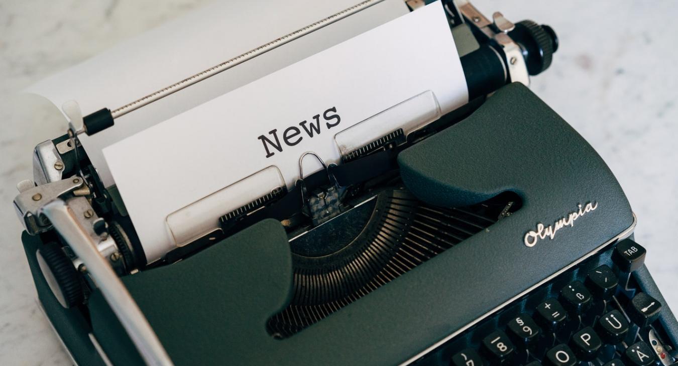 news typewriter