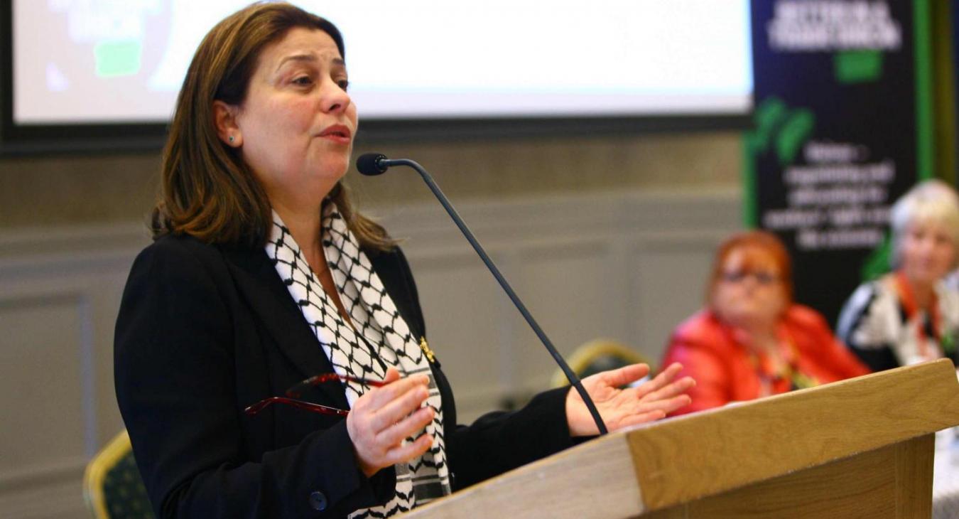 Palestinian Ambassador to Ireland at Women's Conference