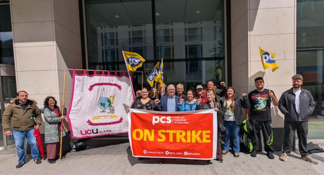 G Murphy @ Sodexo strike