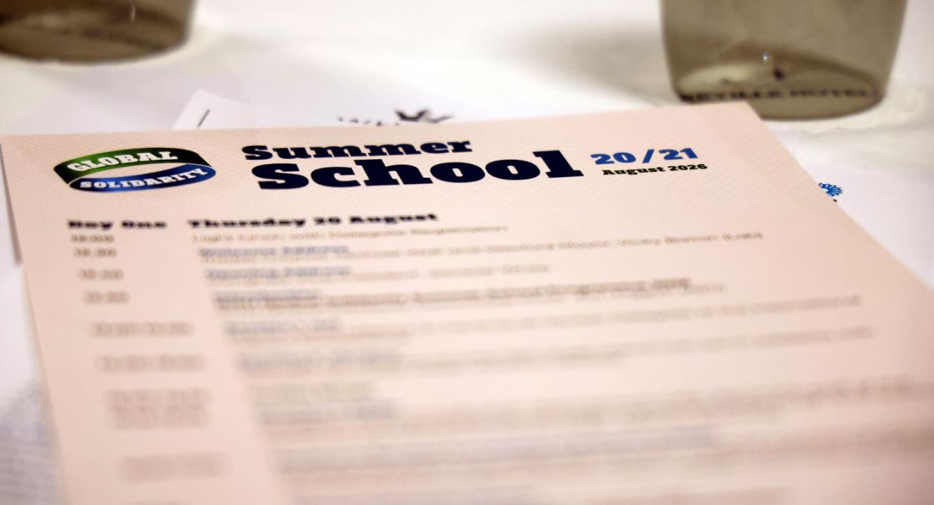 Summer School 26 programme